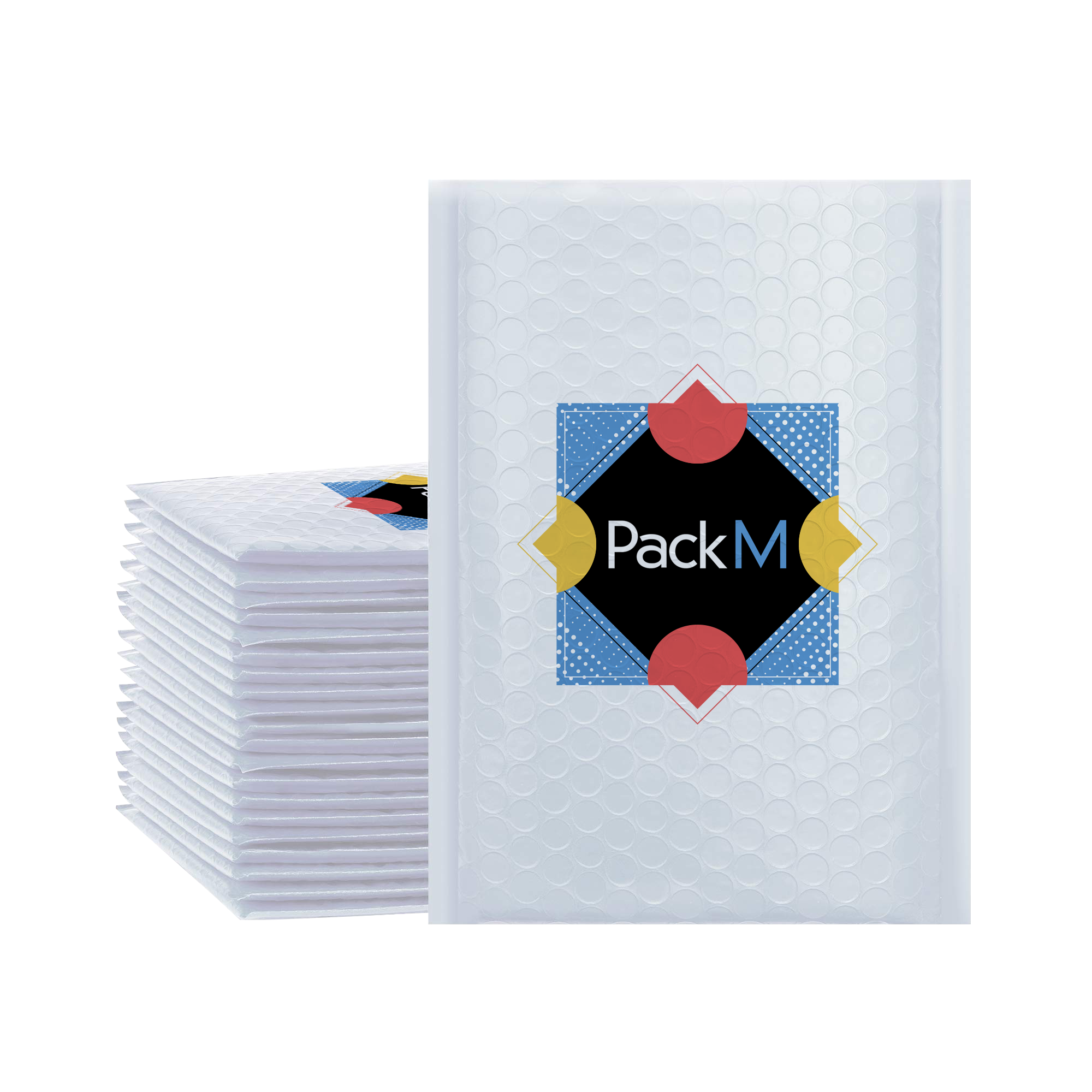 Custom Printed Bubble Mailers Add Logo or Artwork PackM